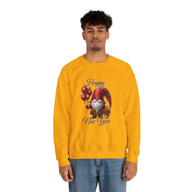 Gnome New Year Unisex Heavy Blend™ Crewneck Sweatshirt