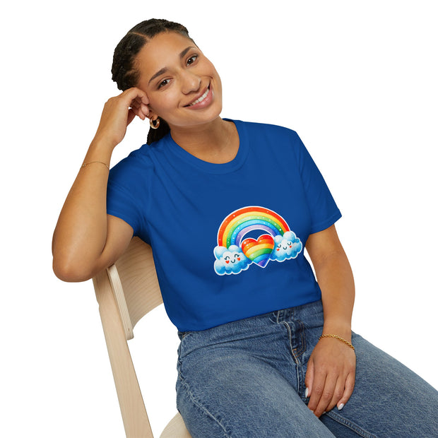 Rainbow Love Unisex Softstyle T-Shirt