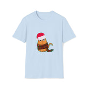 Christmas Cat Unisex Softstyle T-Shirt