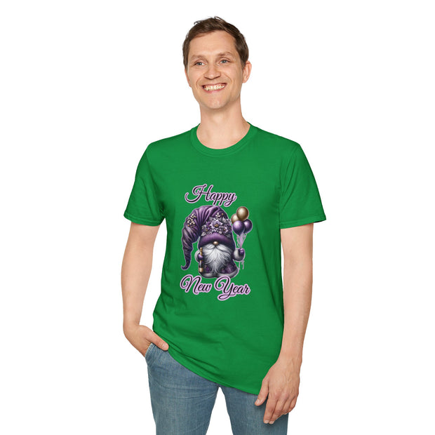 Gnome New Year Unisex Softstyle T-Shirt