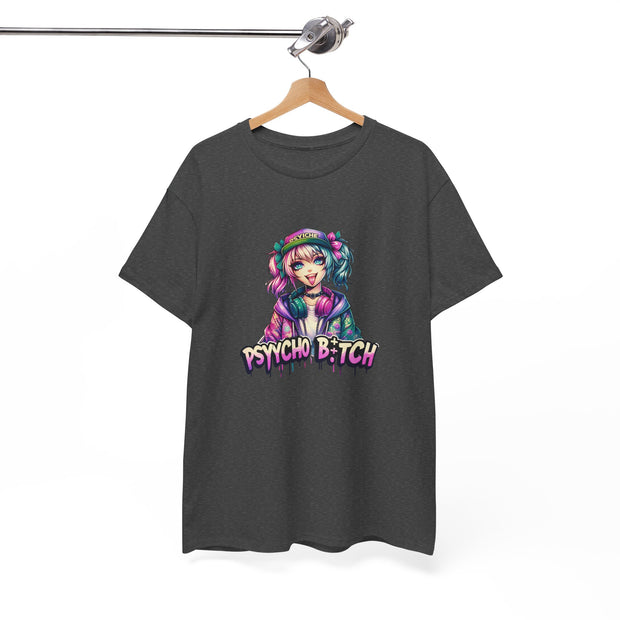 Graffiti Anime Girls Unisex Heavy Cotton Tee