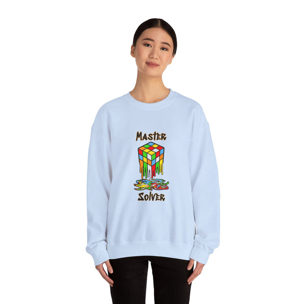 Rubik Cube Unisex Heavy Blend™ Crewneck Sweatshirt