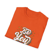 Retro Be You Pride Unisex Softstyle T-Shirt