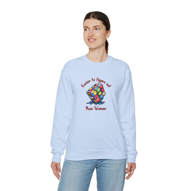 Rubik Cube Unisex Heavy Blend™ Crewneck Sweatshirt
