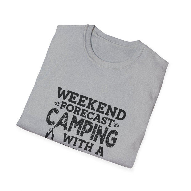 Weekend Forecast Unisex Softstyle T-Shirt