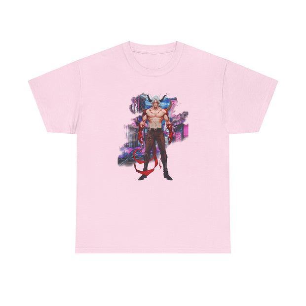 Anime Male Demon Unisex Heavy Cotton Tee