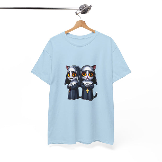 Horror Movie Cats Unisex Heavy Cotton Tee