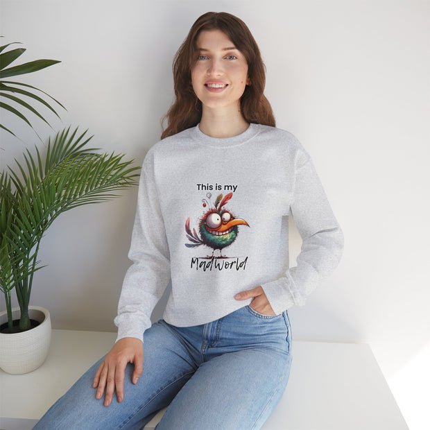 This is My Mad World Unisex Heavy Blend™ Crewneck Sweatshirt