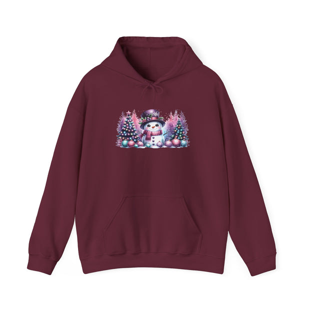 Pastel Snowman Unisex Heavy Blend™ Hooded Sweatshirt