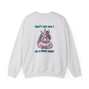 Busy Gaming Unicorn Unisex Heavy Blend™ Crewneck Sweatshirt