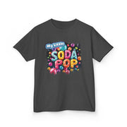Kids Soda Pop Tee, Fun T-Shirt, Cute Apparel for Kids, Gift for Birthdays, Playdate Outfit, Colorful Kidswear