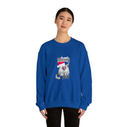 Christmas cat Unisex Heavy Blend™ Crewneck Sweatshirt