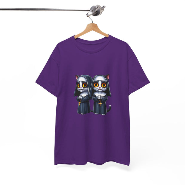 Horror Movie Cats Unisex Heavy Cotton Tee