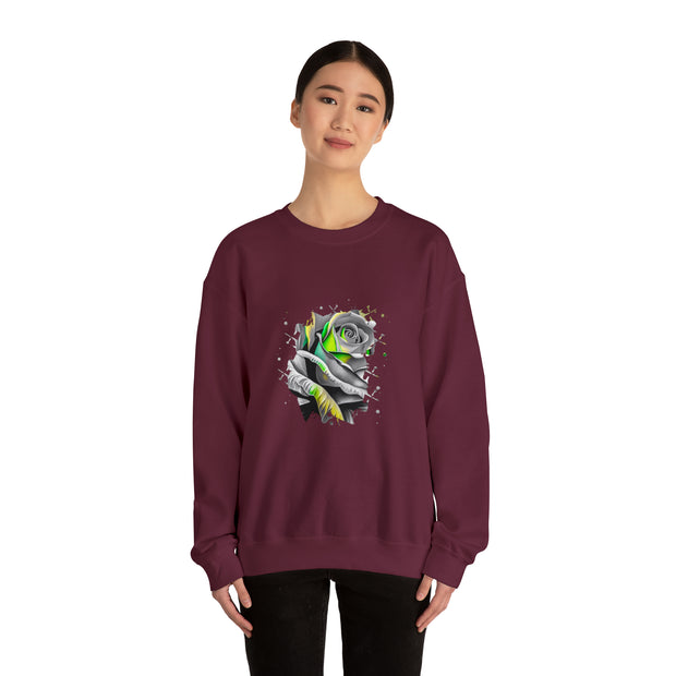 Rose Unisex Heavy Blend™ Crewneck Sweatshirt