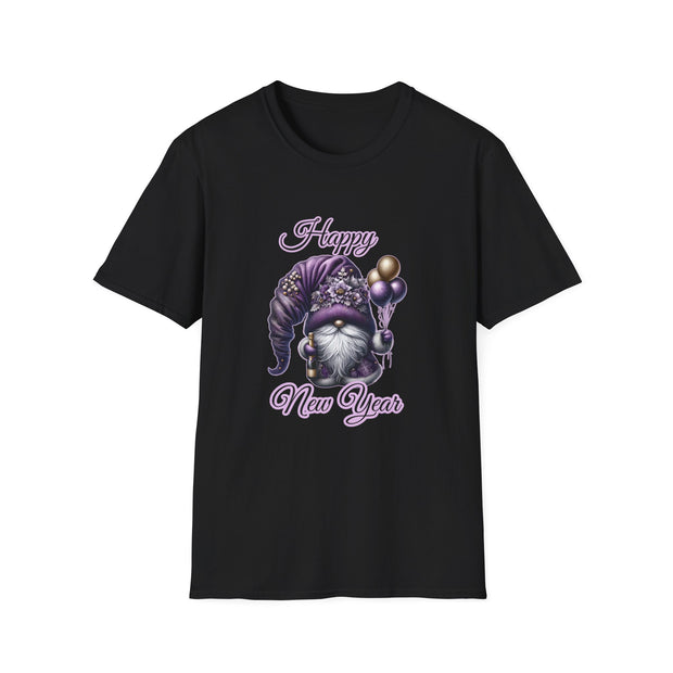 Gnome New Year Unisex Softstyle T-Shirt