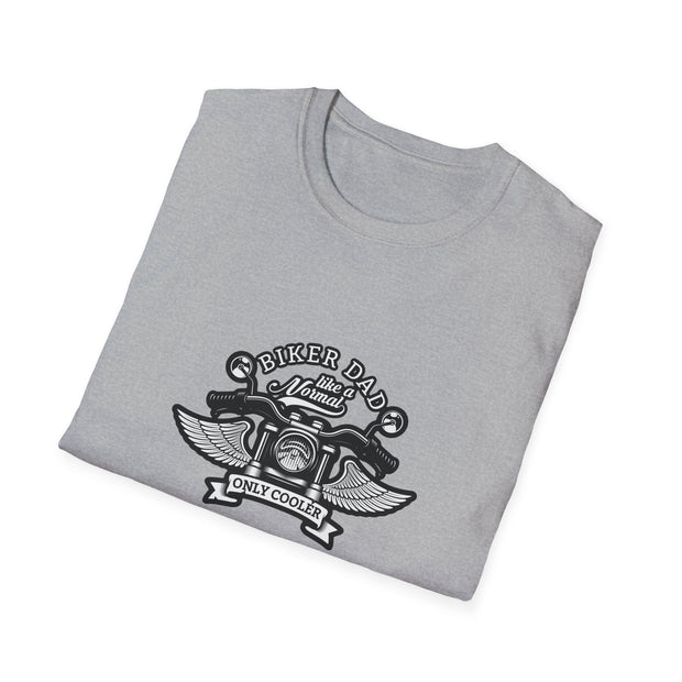 Biker Dad Unisex Softstyle T-Shirt
