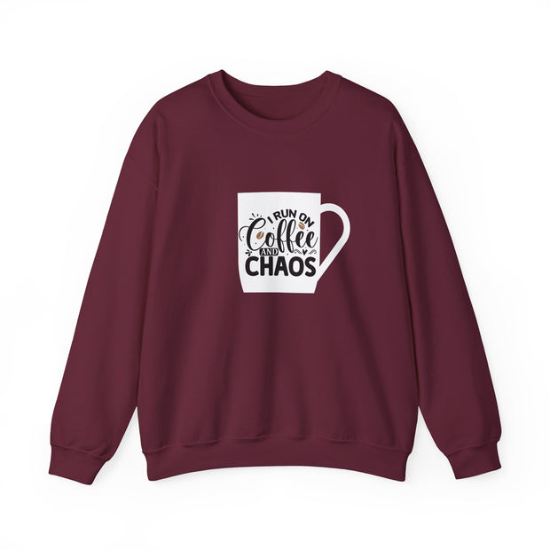 Coffee and Chaos Unisex Heavy Blend™ Crewneck Sweatshirt