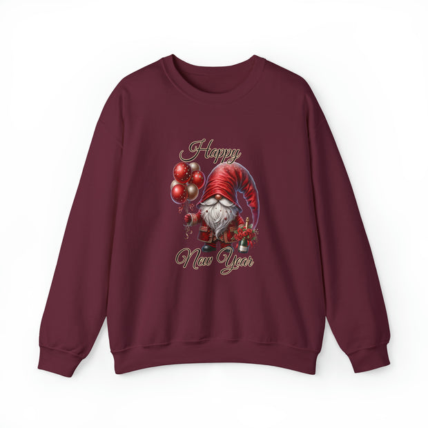 Gnome New Year Unisex Heavy Blend™ Crewneck Sweatshirt