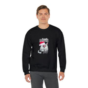 Christmas cat Unisex Heavy Blend™ Crewneck Sweatshirt
