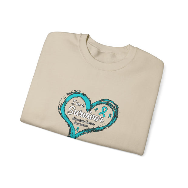 I am a Survivor Unisex Heavy Blend™ Crewneck Sweatshirt