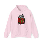Christmas Cat Unisex Heavy Blend™ Hooded Sweatshirt