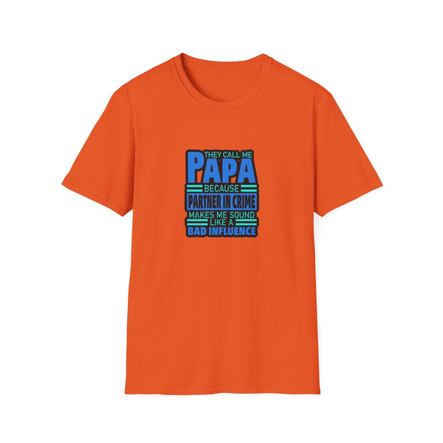 Papa Unisex Softstyle T-Shirt