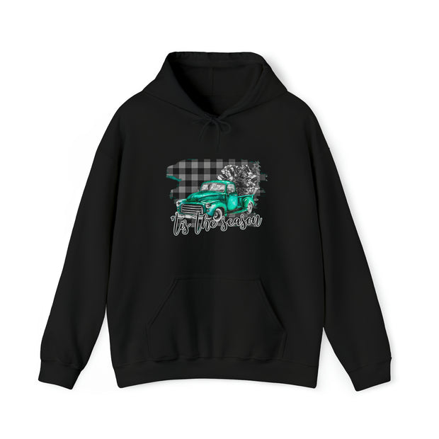 Christmas truck Unisex Heavy Blend™ Hooded Sweatshirt