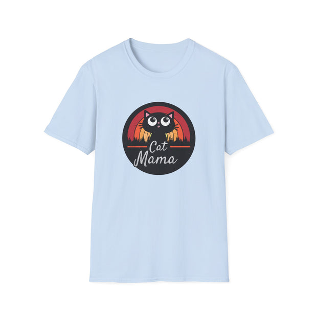 Cat Mama Unisex Softstyle T-Shirt