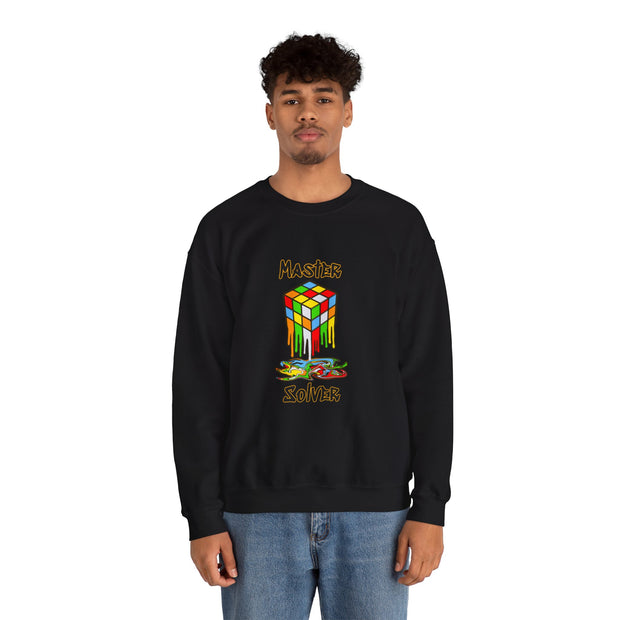 Rubik Cube Unisex Heavy Blend™ Crewneck Sweatshirt