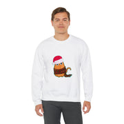 Christmas cat Unisex Heavy Blend™ Crewneck Sweatshirt