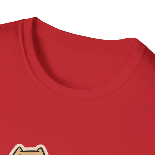 Christmas Cat Unisex Softstyle T-Shirt