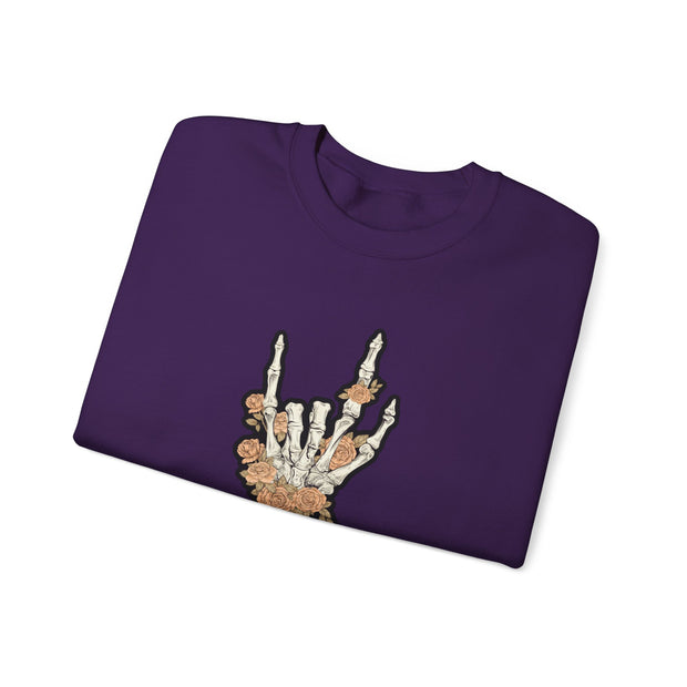 Rockin this Mom Life Unisex Heavy Blend™ Crewneck Sweatshirt