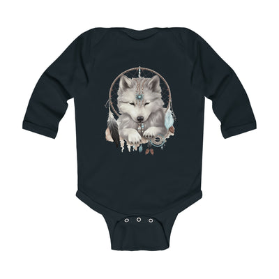 Baby Wolf Infant Long Sleeve Bodysuit