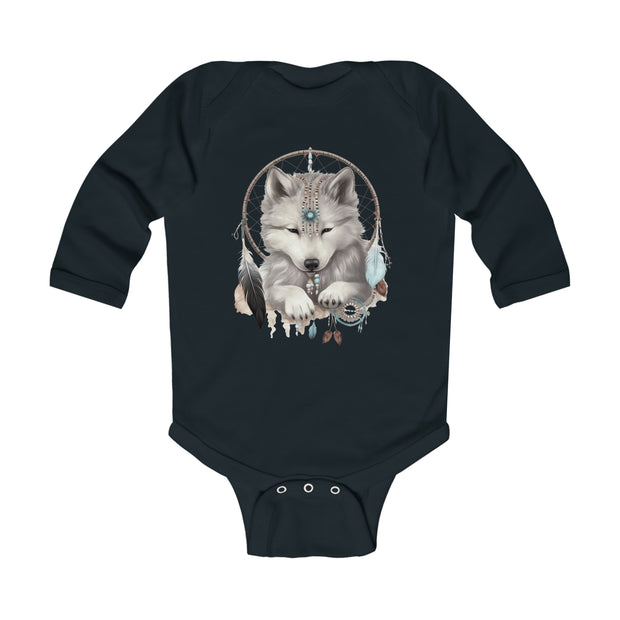 Baby Wolf Infant Long Sleeve Bodysuit