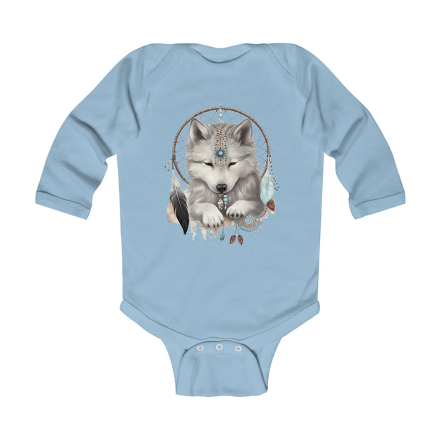 Baby Wolf Infant Long Sleeve Bodysuit