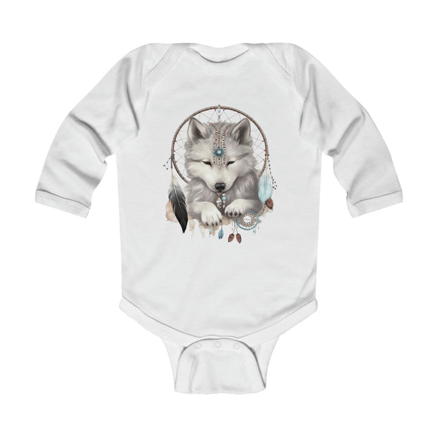 Baby Wolf Infant Long Sleeve Bodysuit