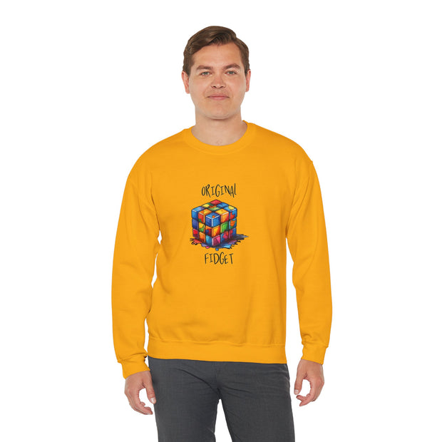 Rubik Cube Unisex Heavy Blend™ Crewneck Sweatshirt