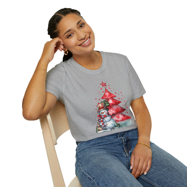 Snowman Unisex Softstyle T-Shirt