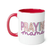 Praying Mama Accent Mugs, 11oz