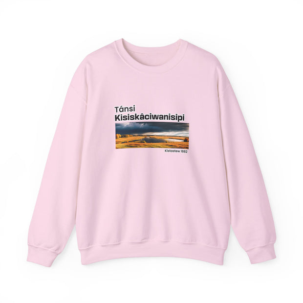 Tánsi Cree Saskatchewan Unisex Heavy Blend™ Crewneck Sweatshirt