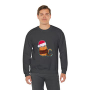 Christmas cat Unisex Heavy Blend™ Crewneck Sweatshirt