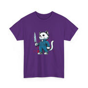 Horror Movie Cats Unisex Heavy Cotton Tee