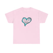 Ovarian Cancer Survivor Unisex Heavy Cotton Tee