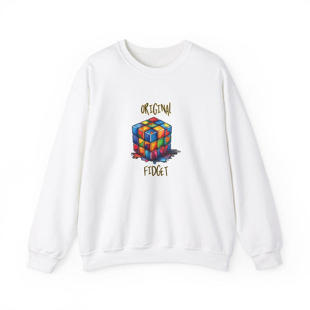 Rubik Cube Unisex Heavy Blend™ Crewneck Sweatshirt