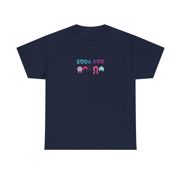 Soda Pop Unisex Heavy Cotton Tee, Casual Wear, Gift for Friends, Fun Summer T-Shirt, Graphic Shirt for Parties, Trendy Everyday Tee