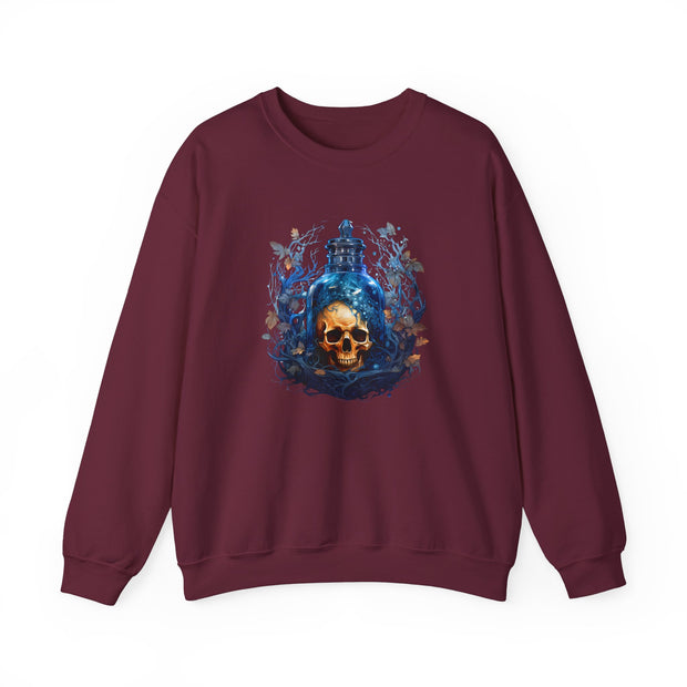 Bottled Skull Unisex Heavy Blend™ Crewneck Sweatshirt