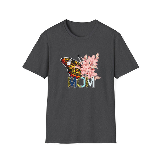 Butterfly Mom Unisex Softstyle T-Shirt