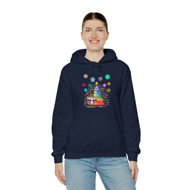 Gnome Nutcracker Unisex Heavy Blend™ Hooded Sweatshirt