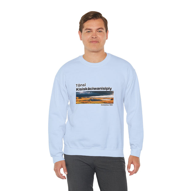 Tánsi Cree Saskatchewan Unisex Heavy Blend™ Crewneck Sweatshirt