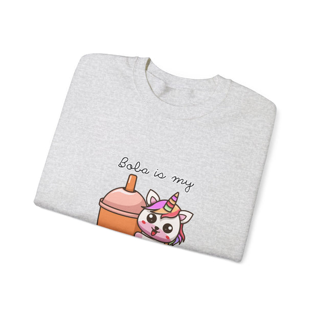 Unicorn Boba Unisex Heavy Blend™ Crewneck Sweatshirt